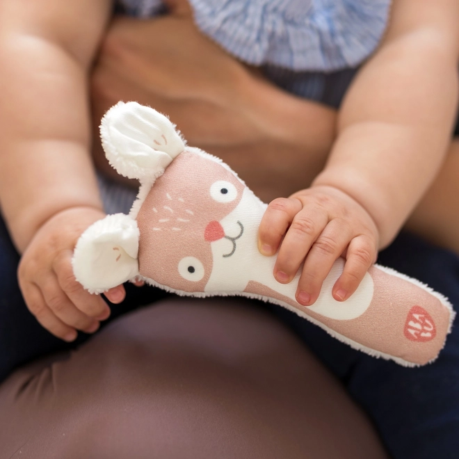 Ababu Kinderwagen-Spielzeug Rassel Maus