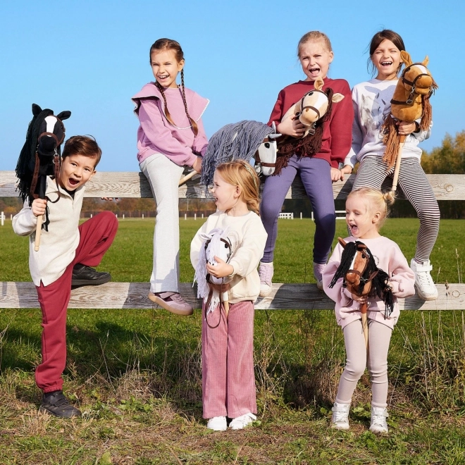 Stockpferd Hobby Horse HOPPIHORSE dunkelbraun