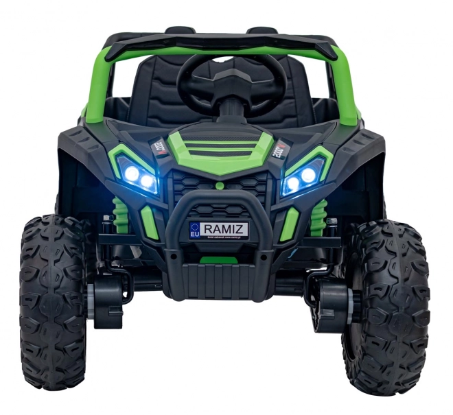 Elektrisches Kinderauto Buggy UTV 2000M Racing Grün