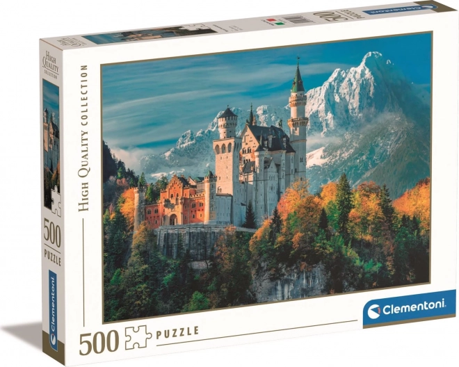 Puzzle 500 Teile - Schloss Neuschwanstein