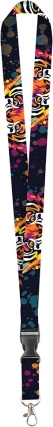 Schlüsselband mit Tigermotiv