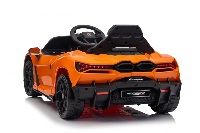 Kinder Elektroauto Lamborghini Revuelto orange