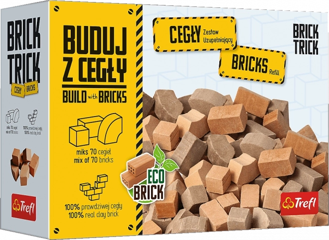 Ersatzbausteine Mix 70 Stück für Brick Trick von TREFL