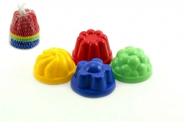 Runde Sandformen 8cm 4er Set