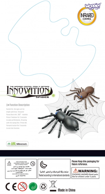 Interaktive ferngesteuerte Spinne