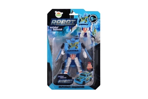 Blauer Transformer Roboter/Auto Spielzeug