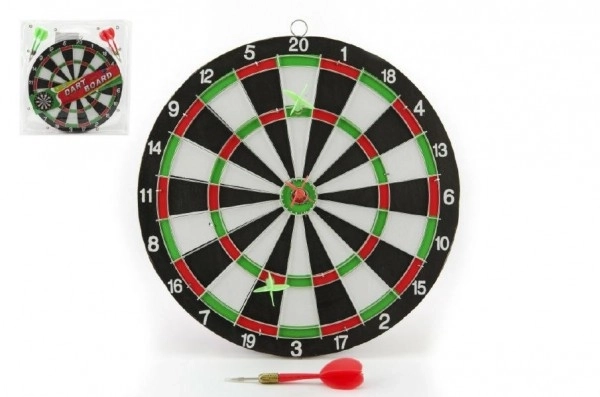 Dartboard mit Pfeilen 28cm