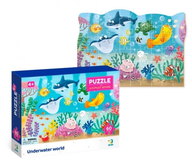 Unterwasserwelt Puzzle für Kinder