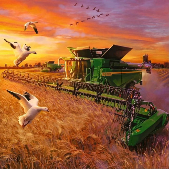 Puzzle RAVENSBURGER John Deere in Aktion 3×49 Teile