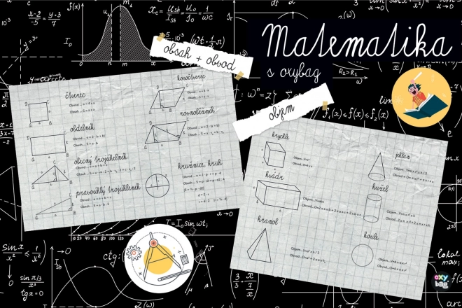 Geometrische Tischunterlage für Schüler