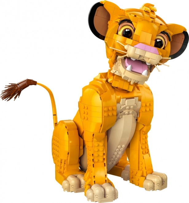 Detailreiche Figur des jungen Simba