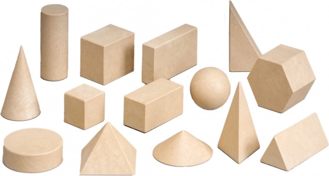 Holzsatz geometrischer Körper