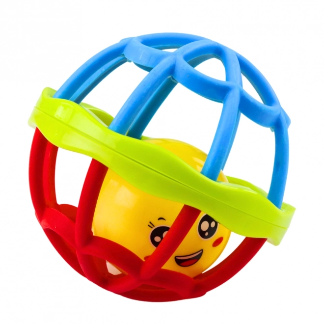 Sensorischer Ball mit Rassel für Säuglinge