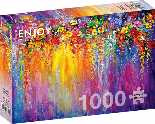 Enjoy Puzzle Symphonie der Blumen 1000 Teile