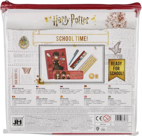 Praktisches transparentes Etui mit Reißverschluss