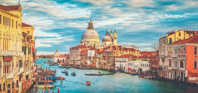 Panorama-Puzzle Canal Grande Venedig 3000 Teile