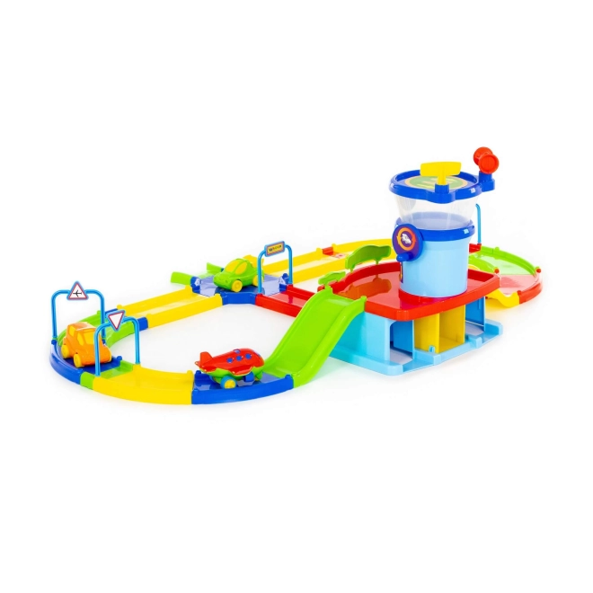 Kontrollturm und Terminal für realistisches Spiel