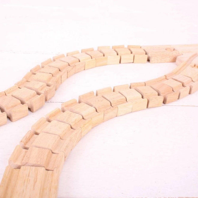 Bigjigs Rail Flexible Schiene 2 Stück