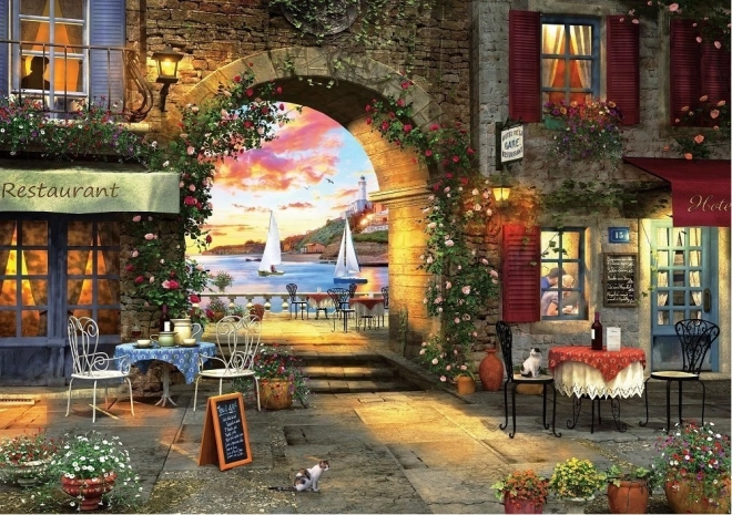 Puzzle Küstenrestaurant