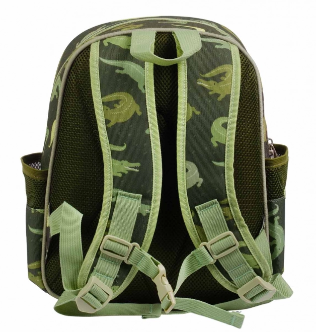 A Little Lovely Company Kindergartenrucksack – Krokodil