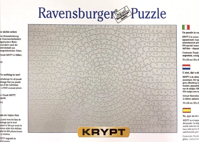 Ravensburger Krypt Silber Puzzle 654 Teile