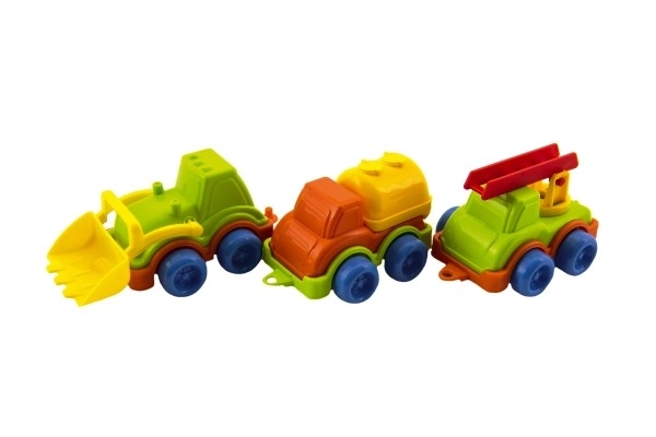 Mini-Fahrzeuge Kunststoff Spielzeug-Set