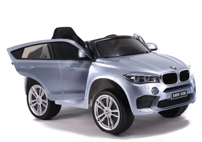 BMW X6 Elektroauto für Kinder Silber