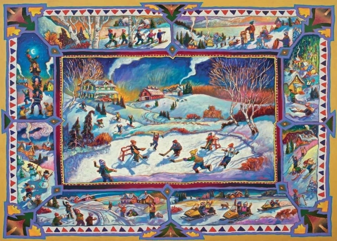 Ravensburger Puzzle Kanadischer Winter 1000 Teile