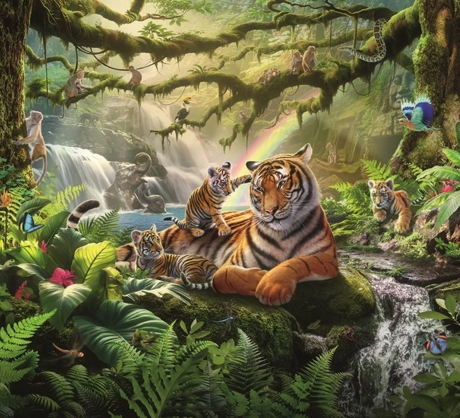 Puzzle Dschungel 300 Teile