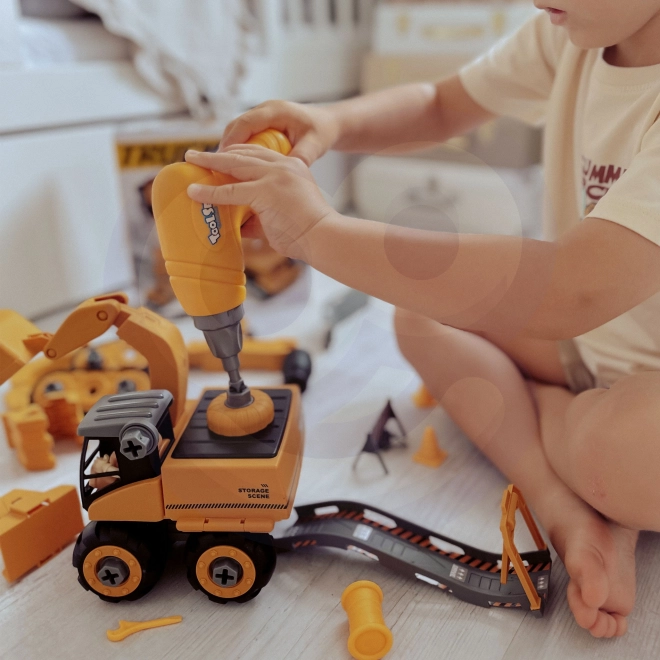 Mega Baustelle 5-in-1 Set zum Schrauben XXL