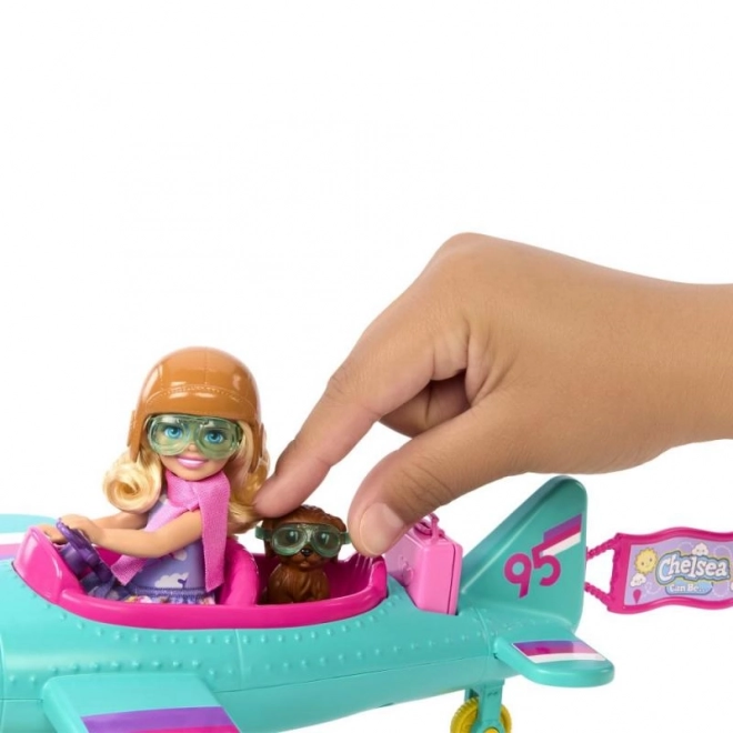 Barbie Chelsea und Flugzeug Spielset