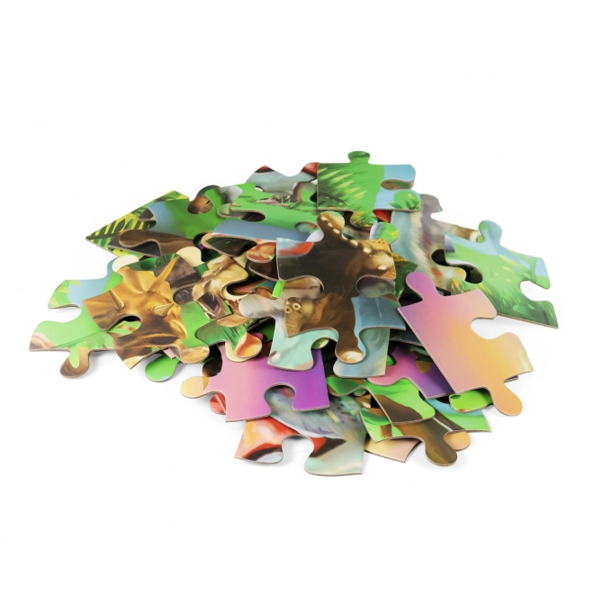 Maxi-Puzzle mit Dinosauriern