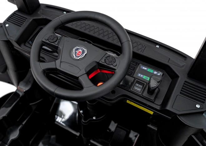 Kinderauto Scania R-Serie Schwarz