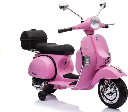 Elektrischer Roller Vespa Rosa