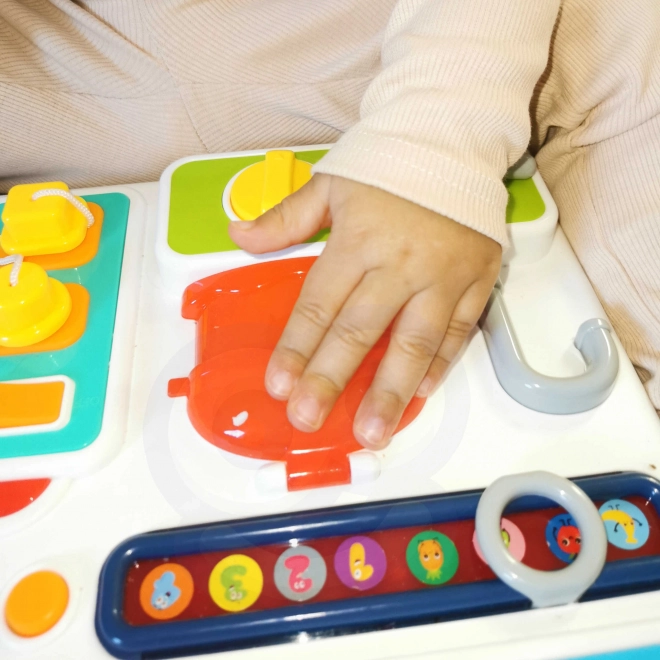 Kinder Lernspielzeug Küche mit Uhr und Licht- und Soundeffekten Montessori