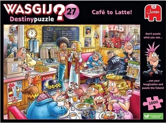 Wasgij Puzzle 1000 Teile - Die Kaffeebar