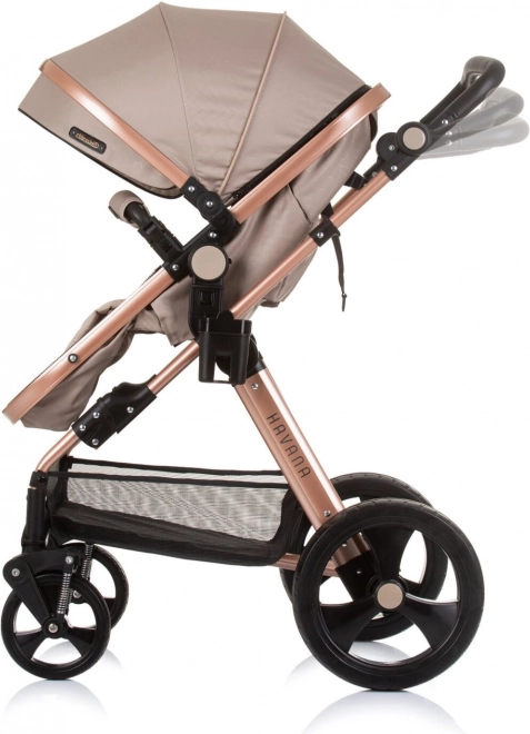 Chipolino Kombikinderwagen Havana 2 in 1 Golden Beige