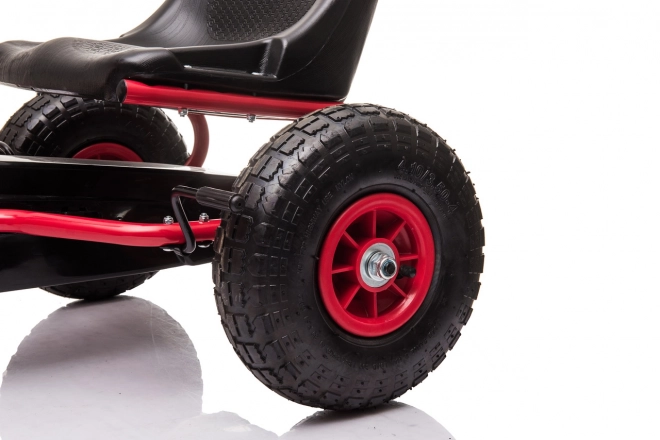 Gokart mit Pedale Air PerHour für Kinder Rot