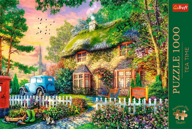 Premium Plus Qualität Puzzle 1000 Teile Stoney Lane Cottage