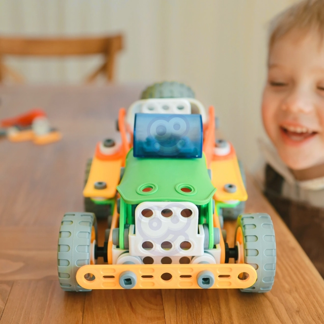 Woopie Konstruktion Baukasten Fahrzeuge STEM 163 Teile
