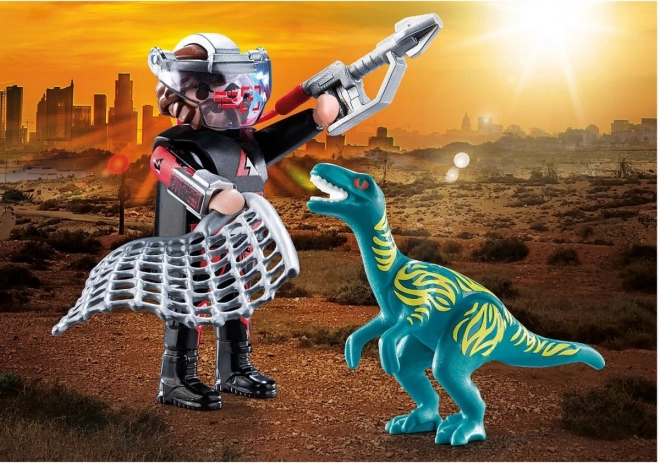 Playmobil Duo Pack Velociraptor Jagd