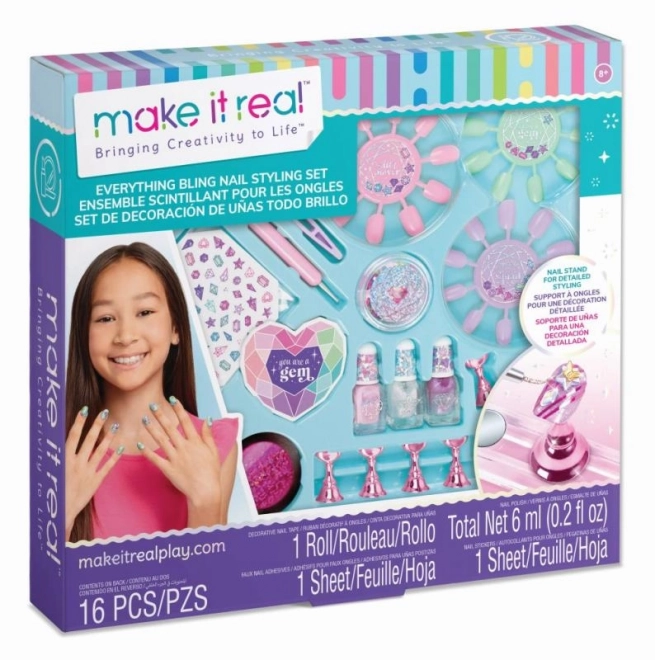 Bling Nagelstyling-Set