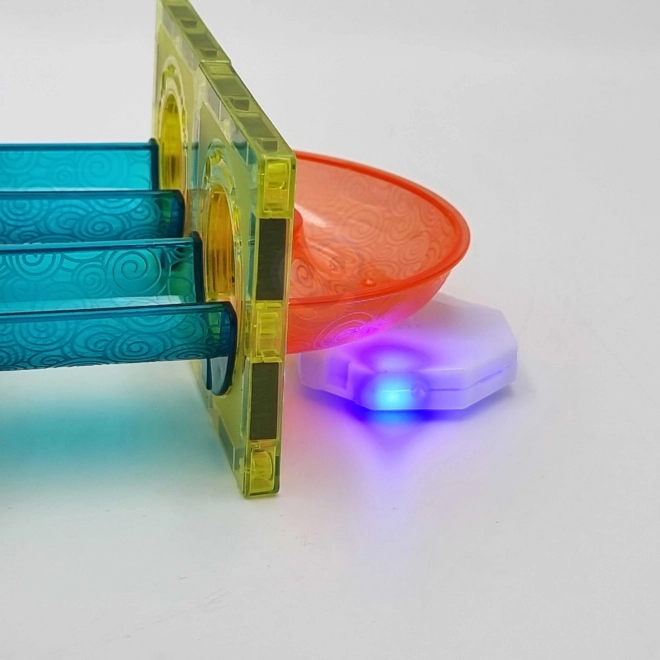 Woopie magnetische Kugelbahn Bausteine leuchtend 49 Stück