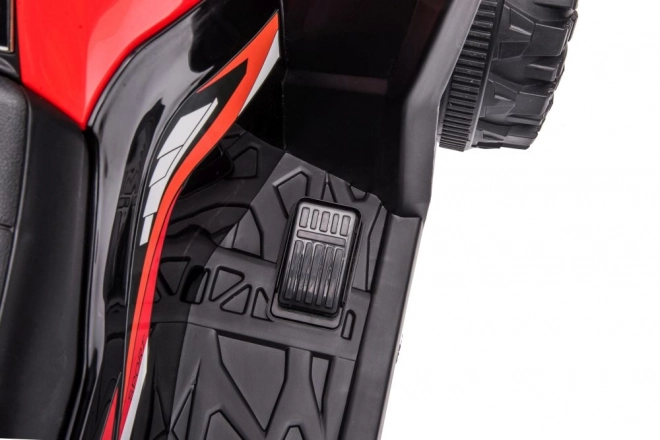 Roter Elektro-Quad für Kinder