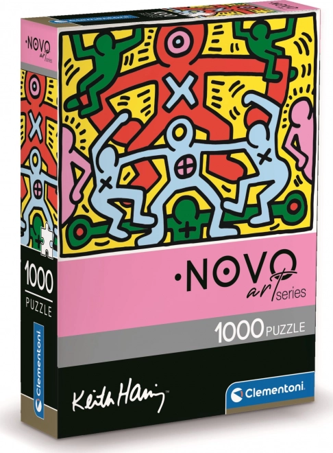 Clementoni Puzzle Neue Kunstserie Keith Haring 1000 Teile