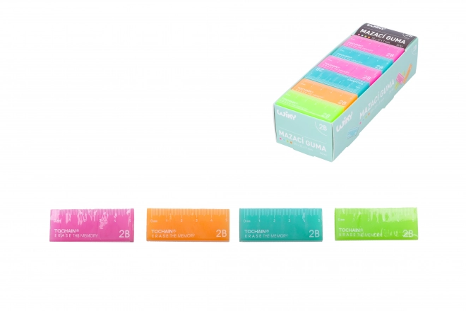 Radiergummi Lineal
