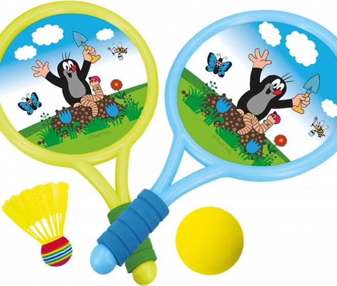 Maulwurf Tennis Set