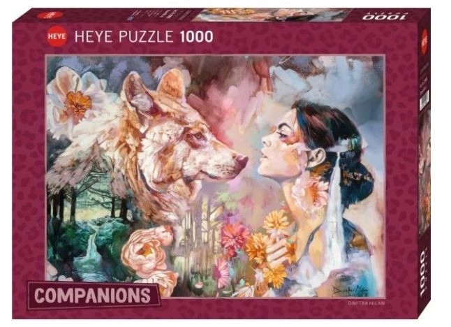 Heye Puzzle Begleiter: Gemeinsamer Fluss 1000 Teile