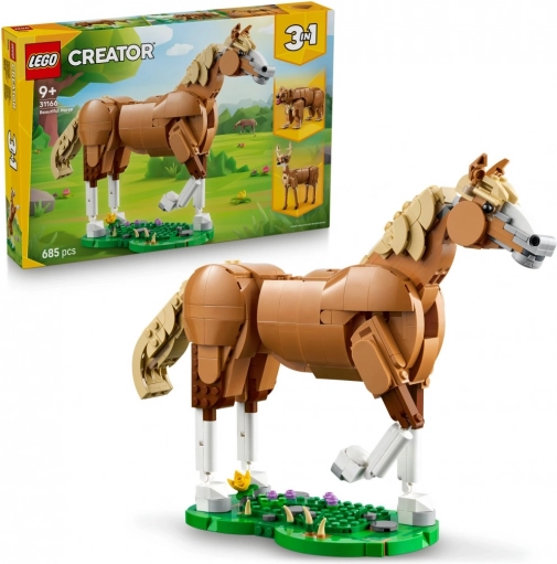 Creator 3-in-1: Wunderschönes Pferd
