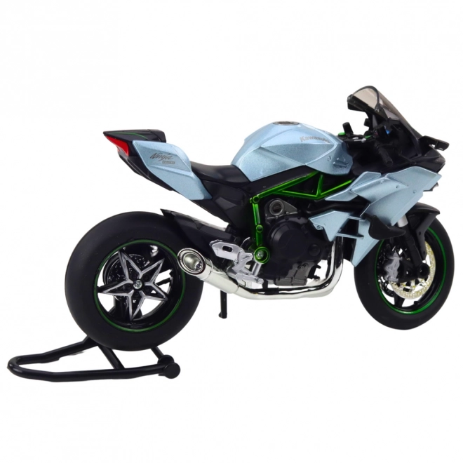 Sportliches Metallmotorrad mit Effekten